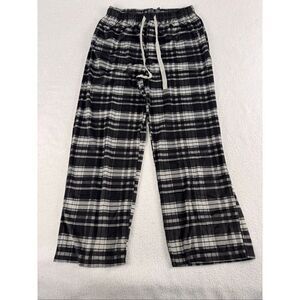 Kenneth Cole Micro Fleece Sleep Pants Black/White Size XL